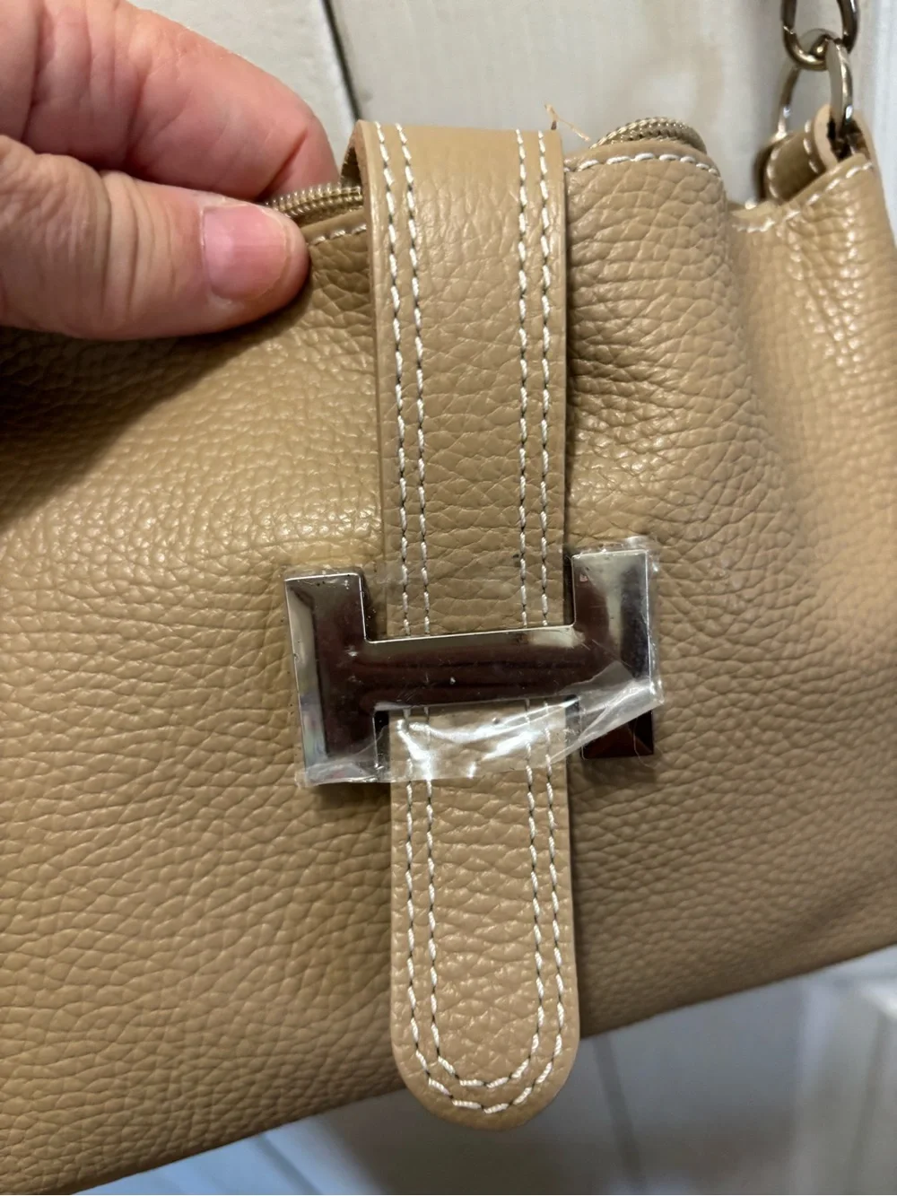 Beautiful borse and Pelle leather purse